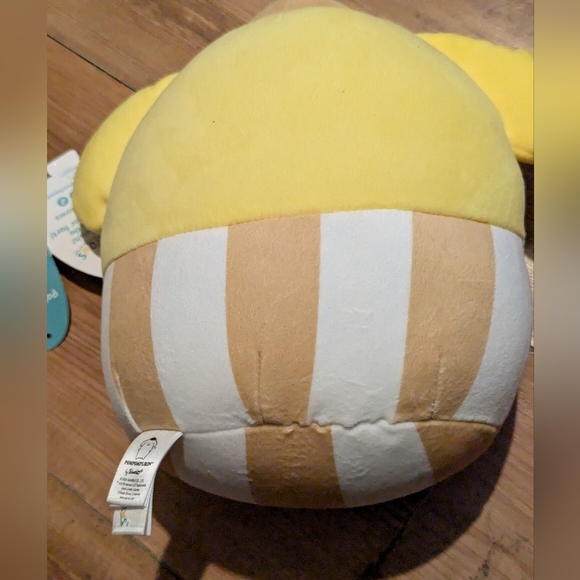 Squishmallows Summer 2024 Sanrio Pompompurin with Ice Cream Cone PLUSH - Picture 2 of 8